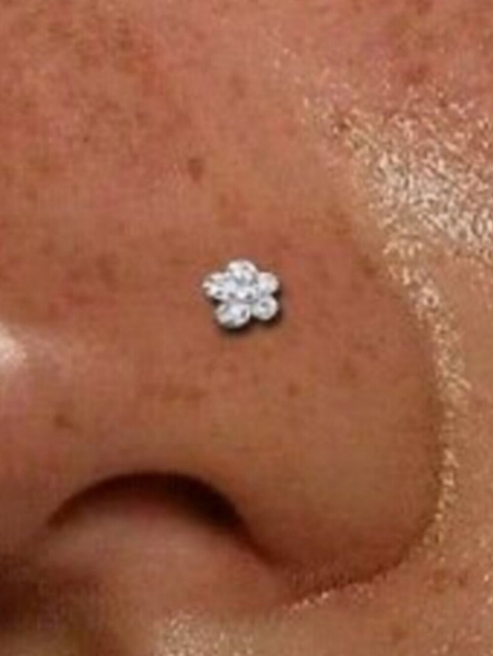 Flower Nose Ring - Picture 3 of 9